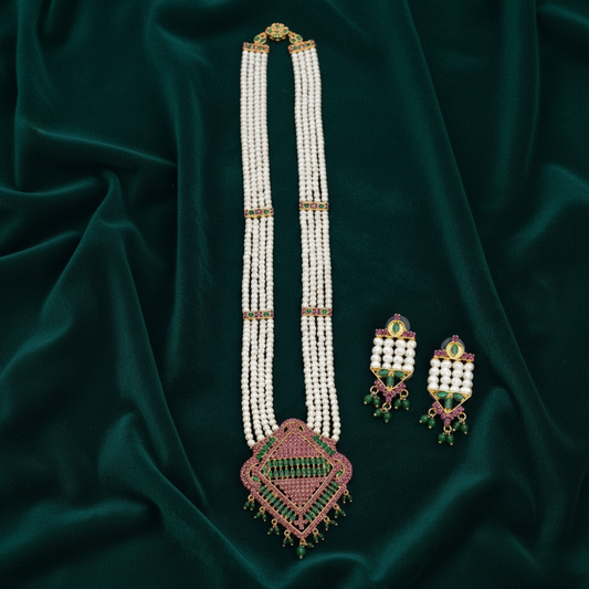 Fresh Water Pearl Rani Haar Sets