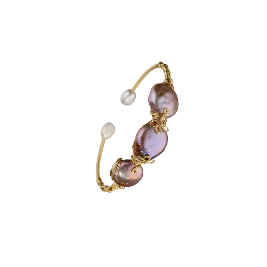 Peach  Coloured Fancy Bracelet