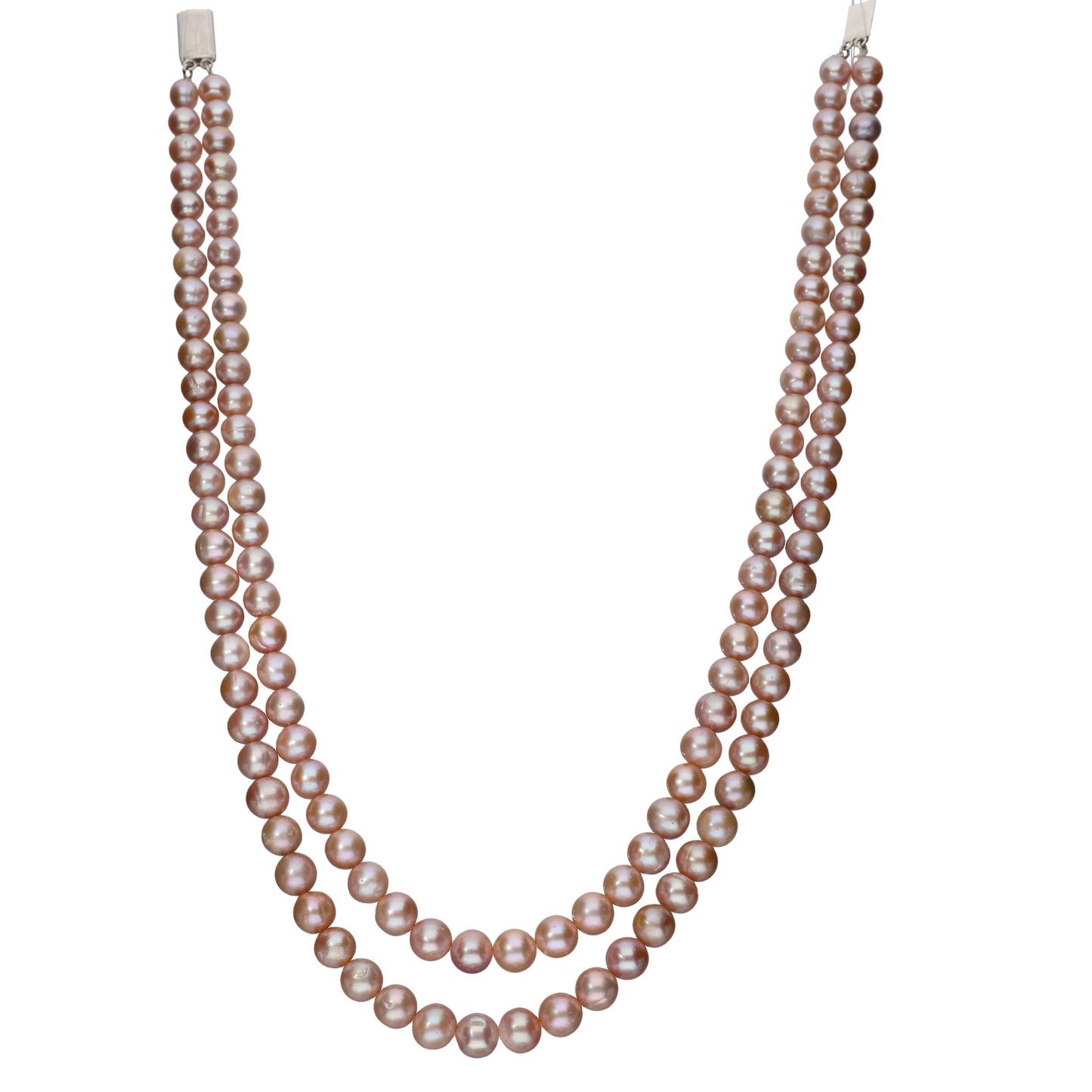 Hyderabadi Pink Pearl Necklace