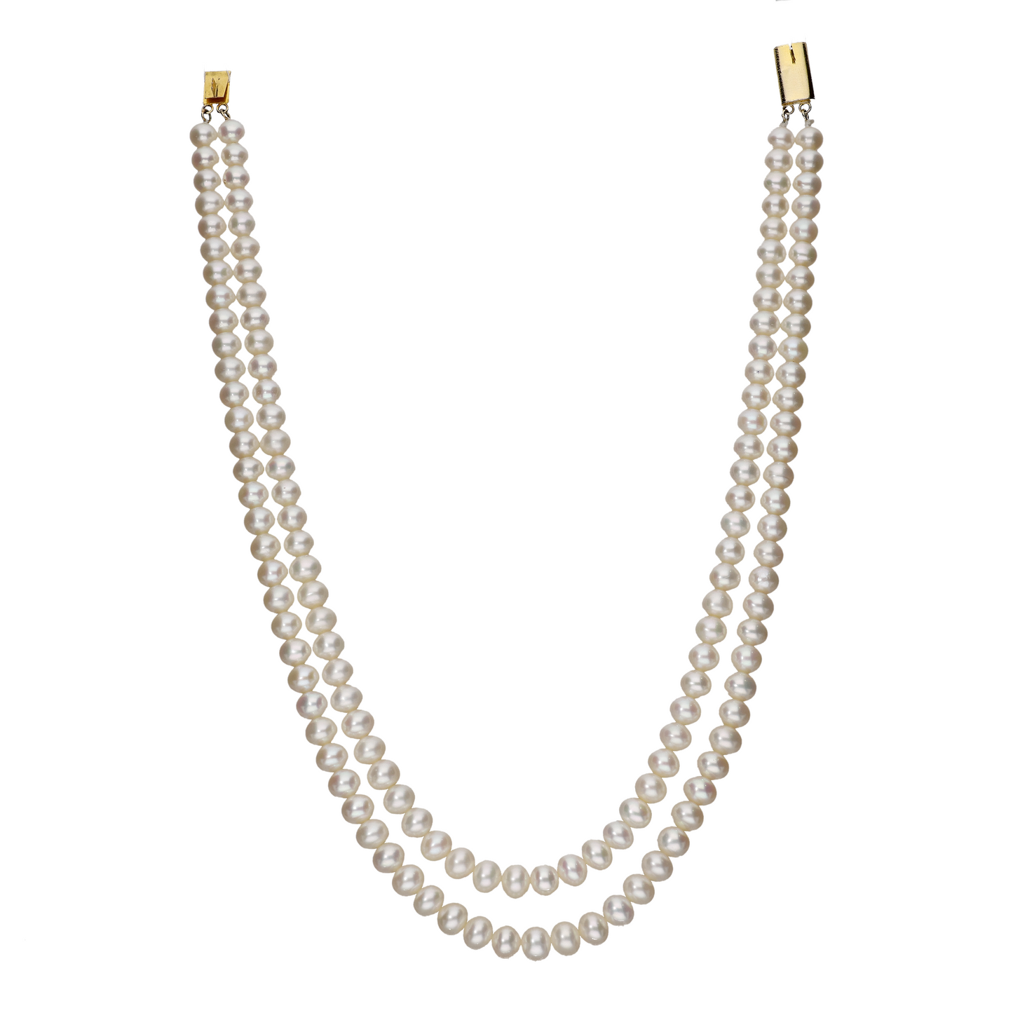 Stunning White Pearl Necklace