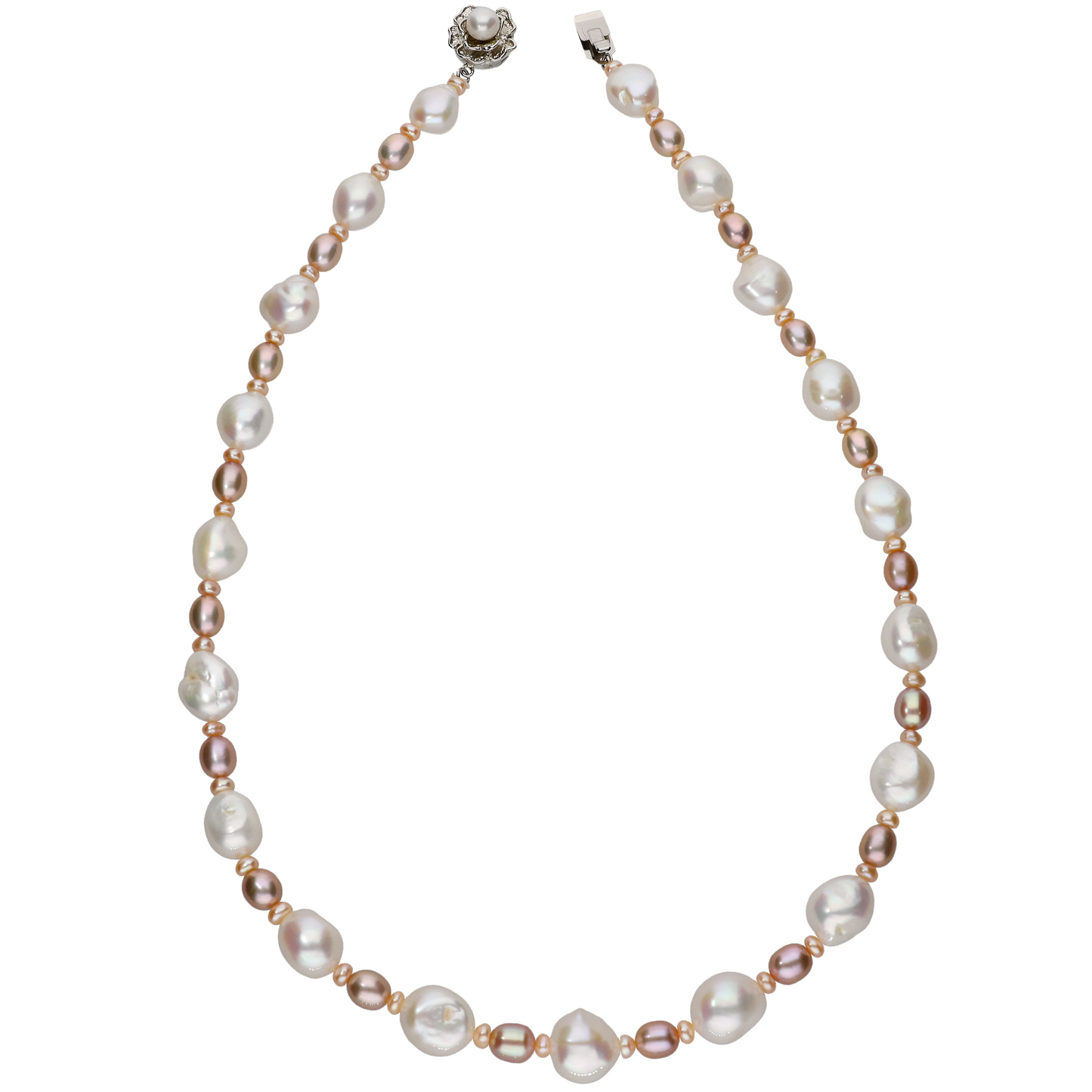 Beautiful Multi -Coloured Pearl Necklace