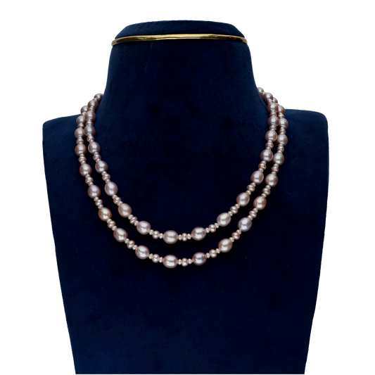Buy Pink Pearl Necklace Online