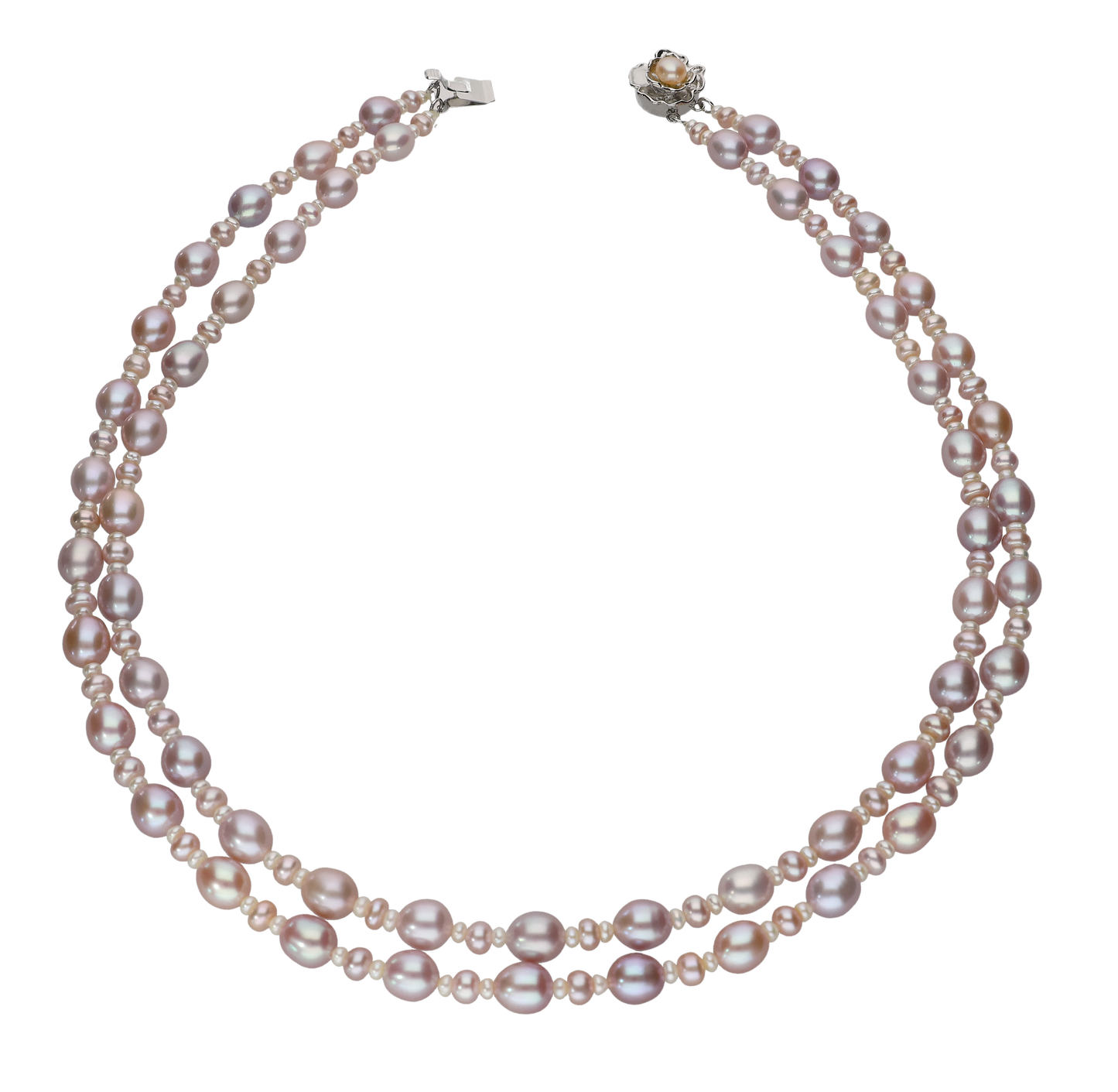 Buy Pink Pearl Necklace Online