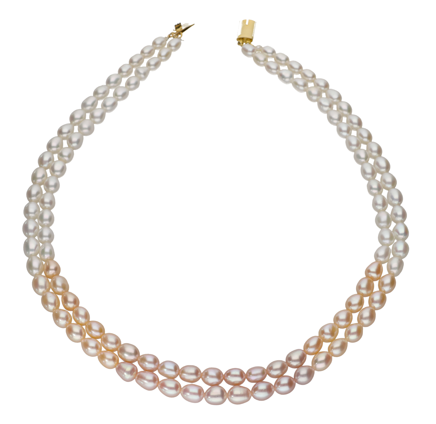 Multi -Coloured Pearl Necklace