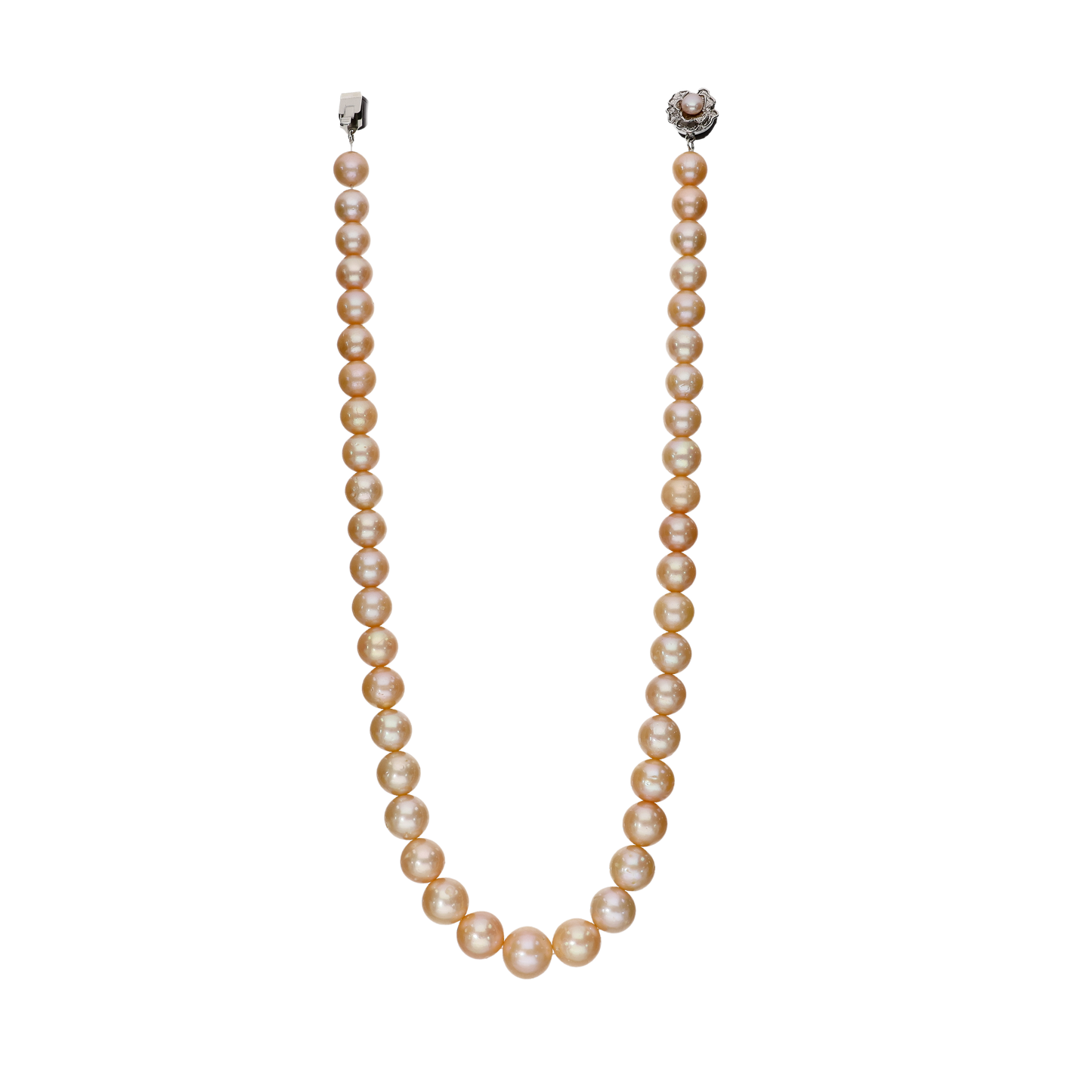 Peach Magnificent Pearl Necklace