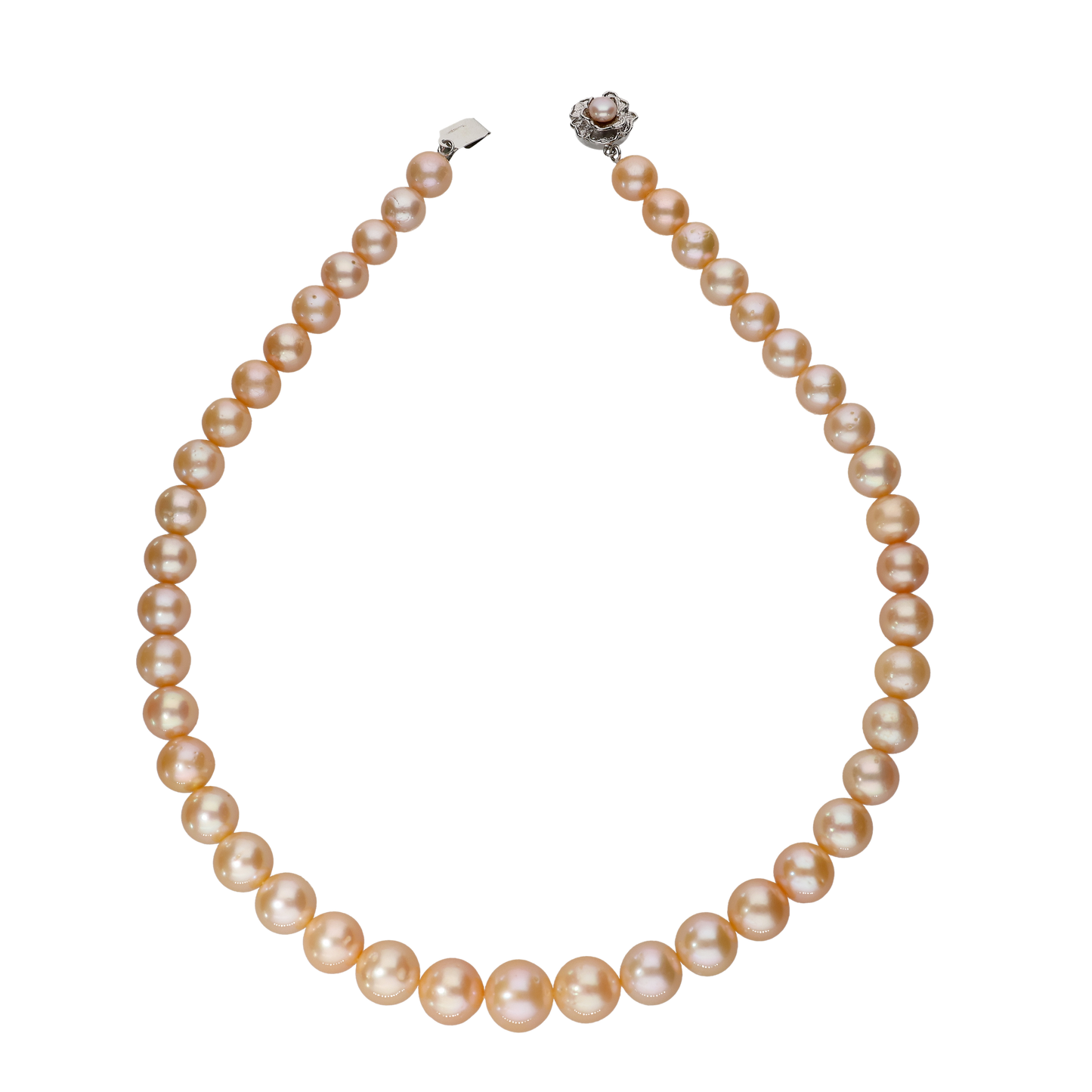 Peach Magnificent Pearl Necklace