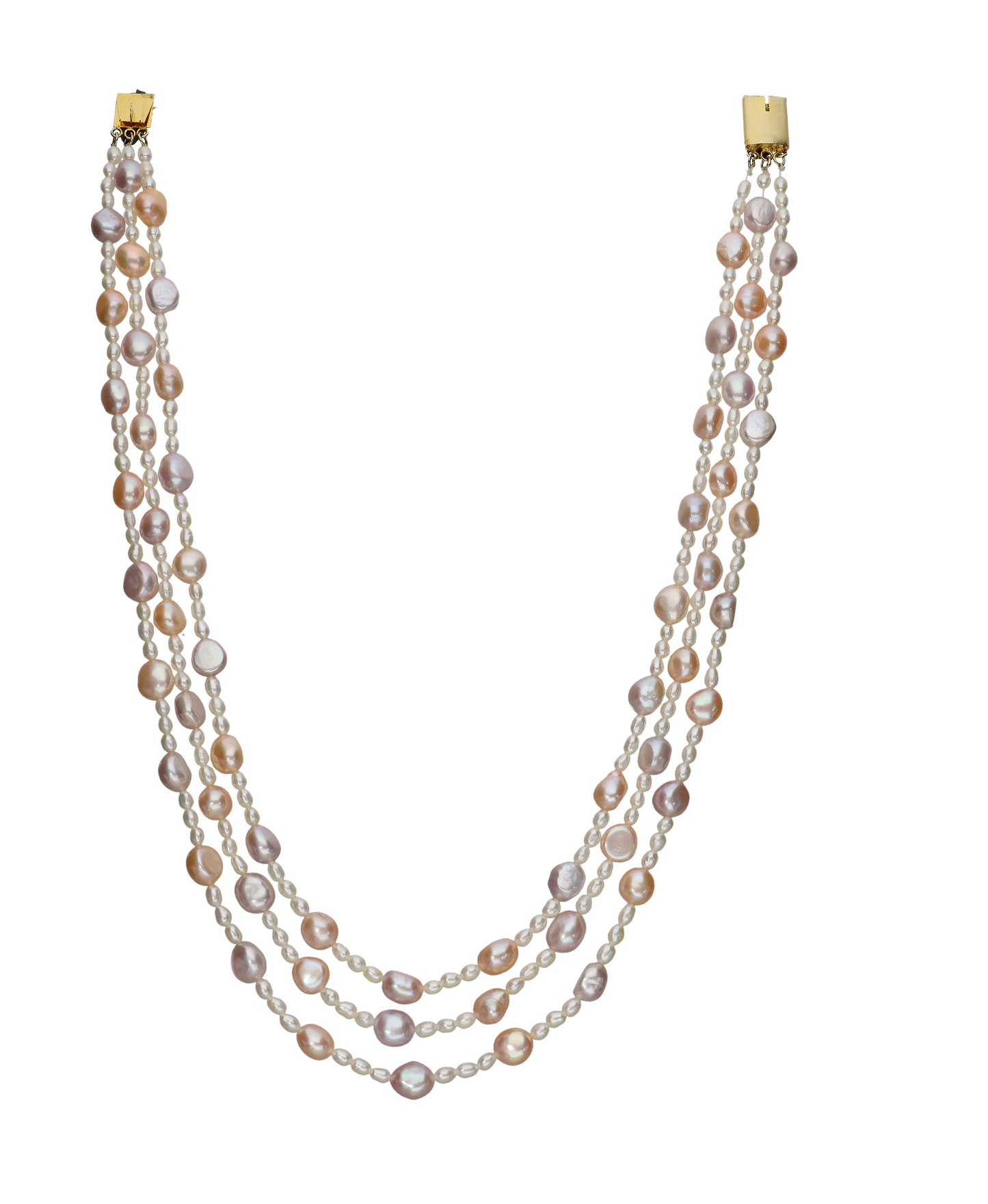 Multi -Coloured Beautiful Pearl Necklace