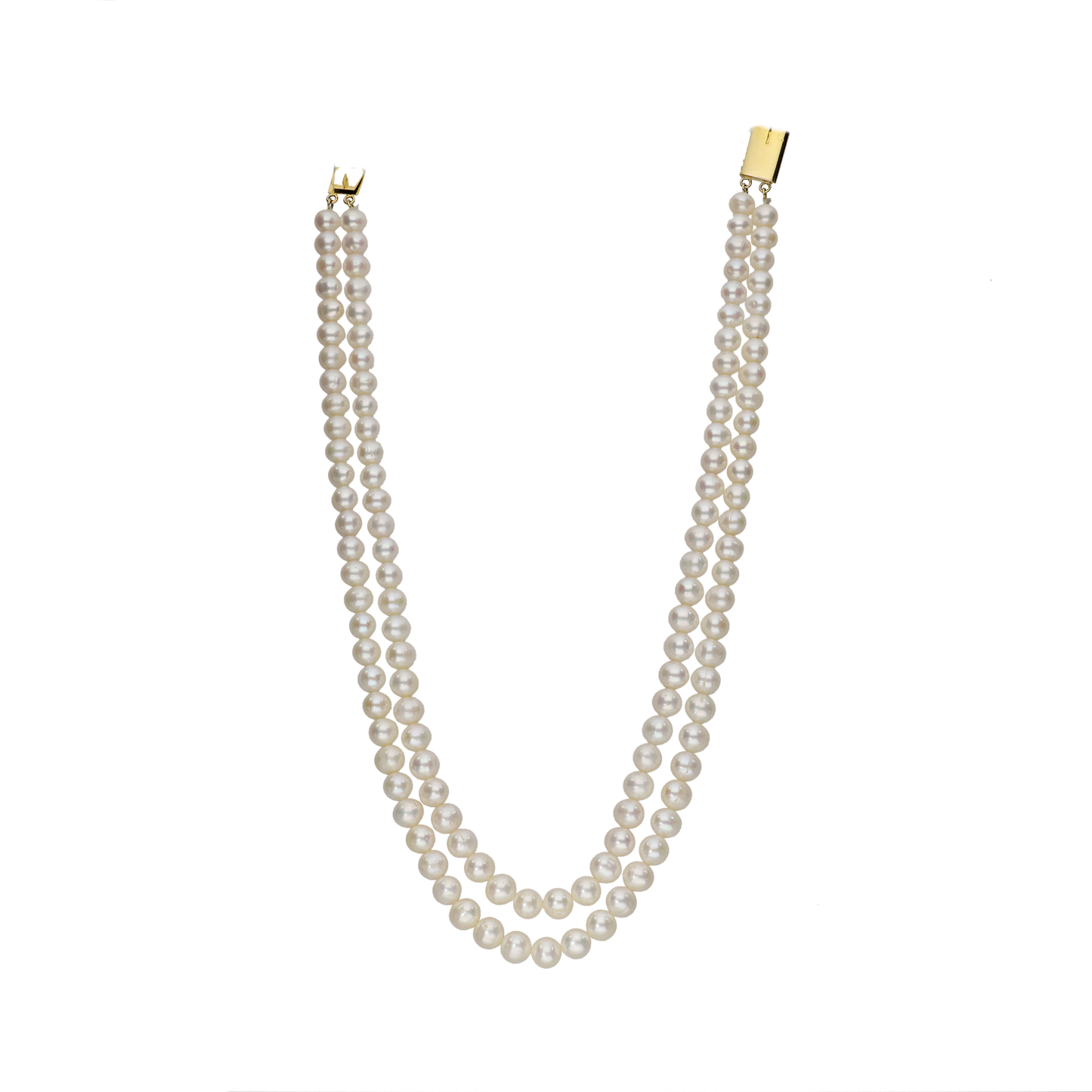 Alluring White Pearl Necklace