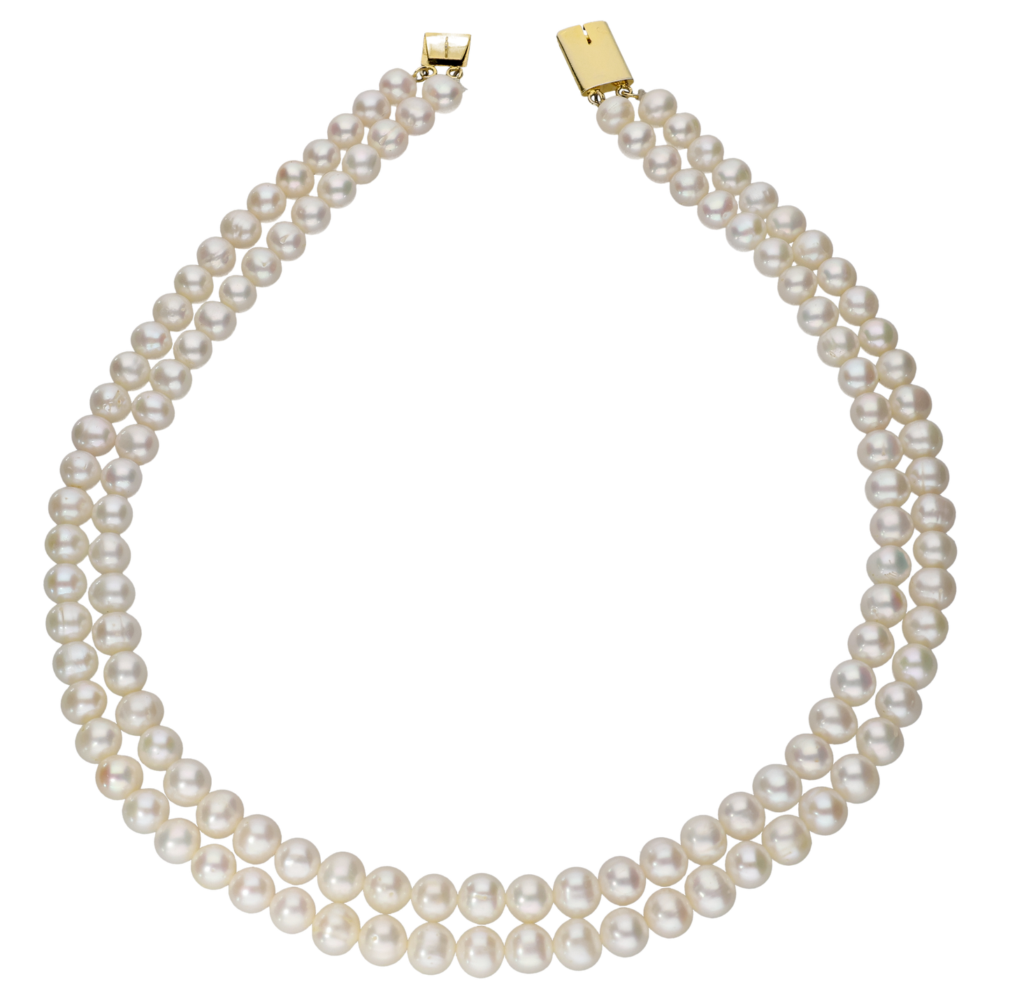 Alluring White Pearl Necklace