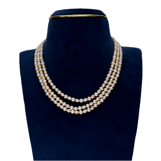 Mixed Coloured Fresh Water Pearl Necklace