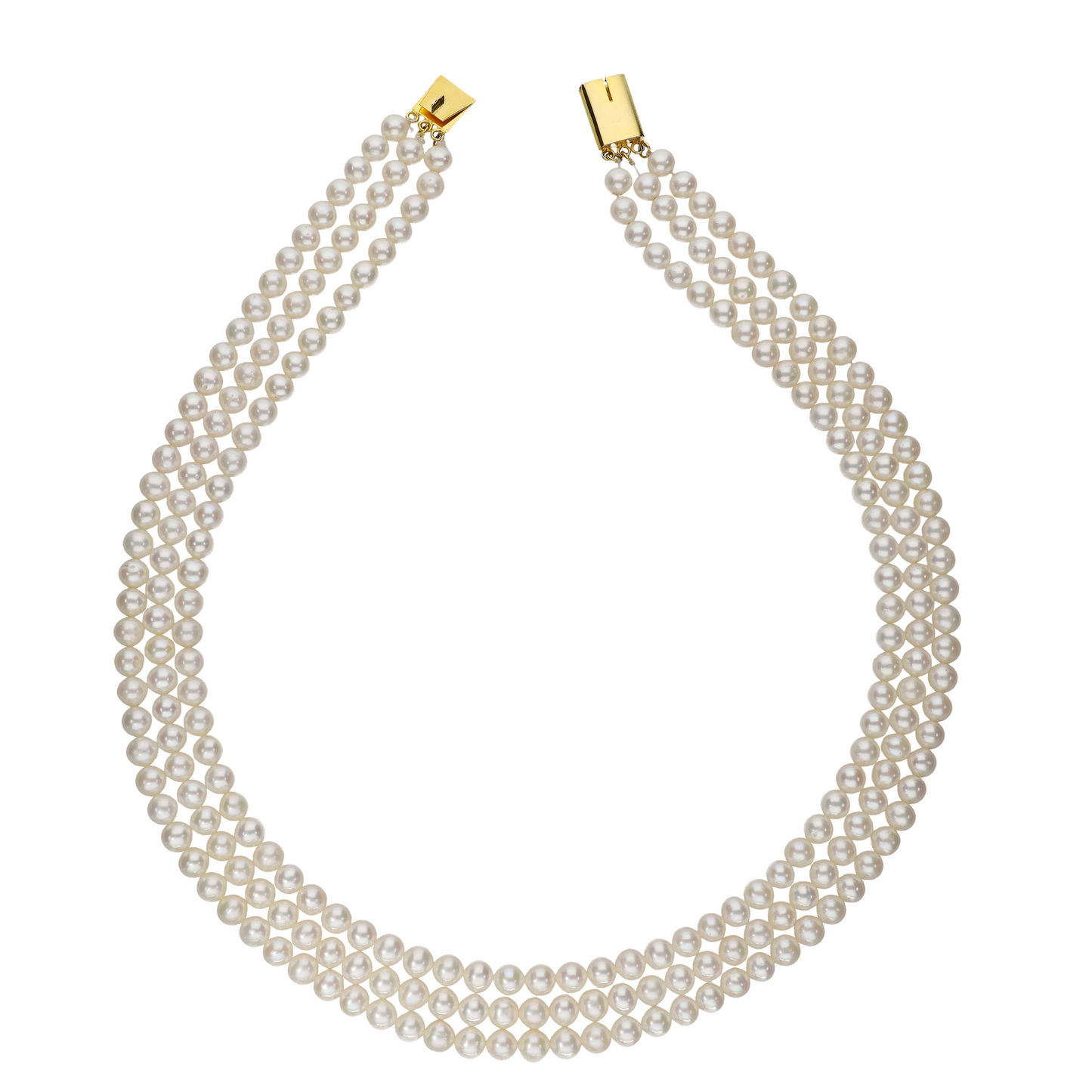 White Graded Pearl Necklace