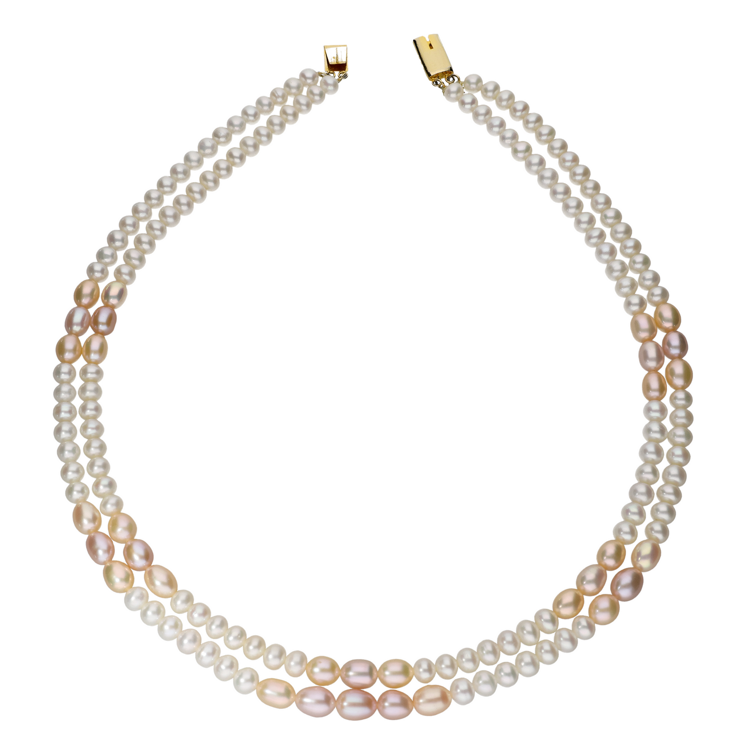 Mixed Coloured Pearl Necklace