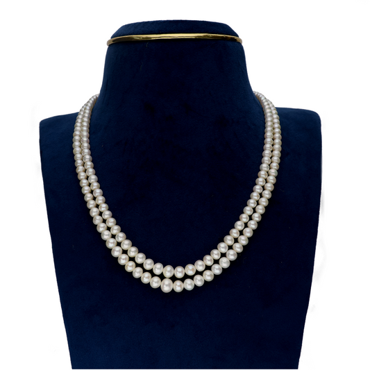 Purity White Pearl Necklace