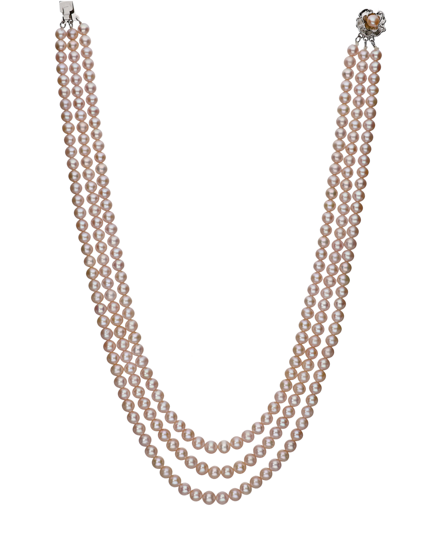 Beautiful Pink Pearl Fresh Water Necklace