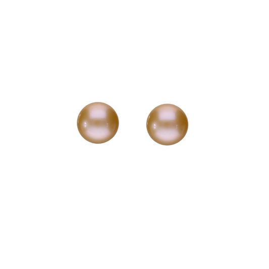 Fresh Water Pink Round Pearl Tops