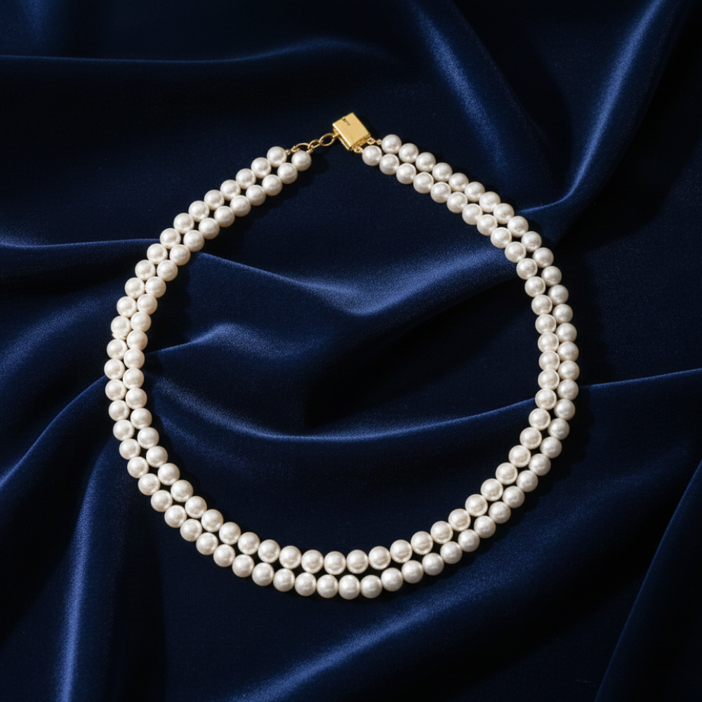 White Pearl Neckalce