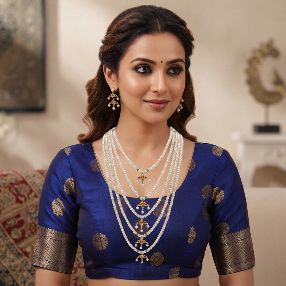 Freshwater Pearl Panchlada 5 Layers