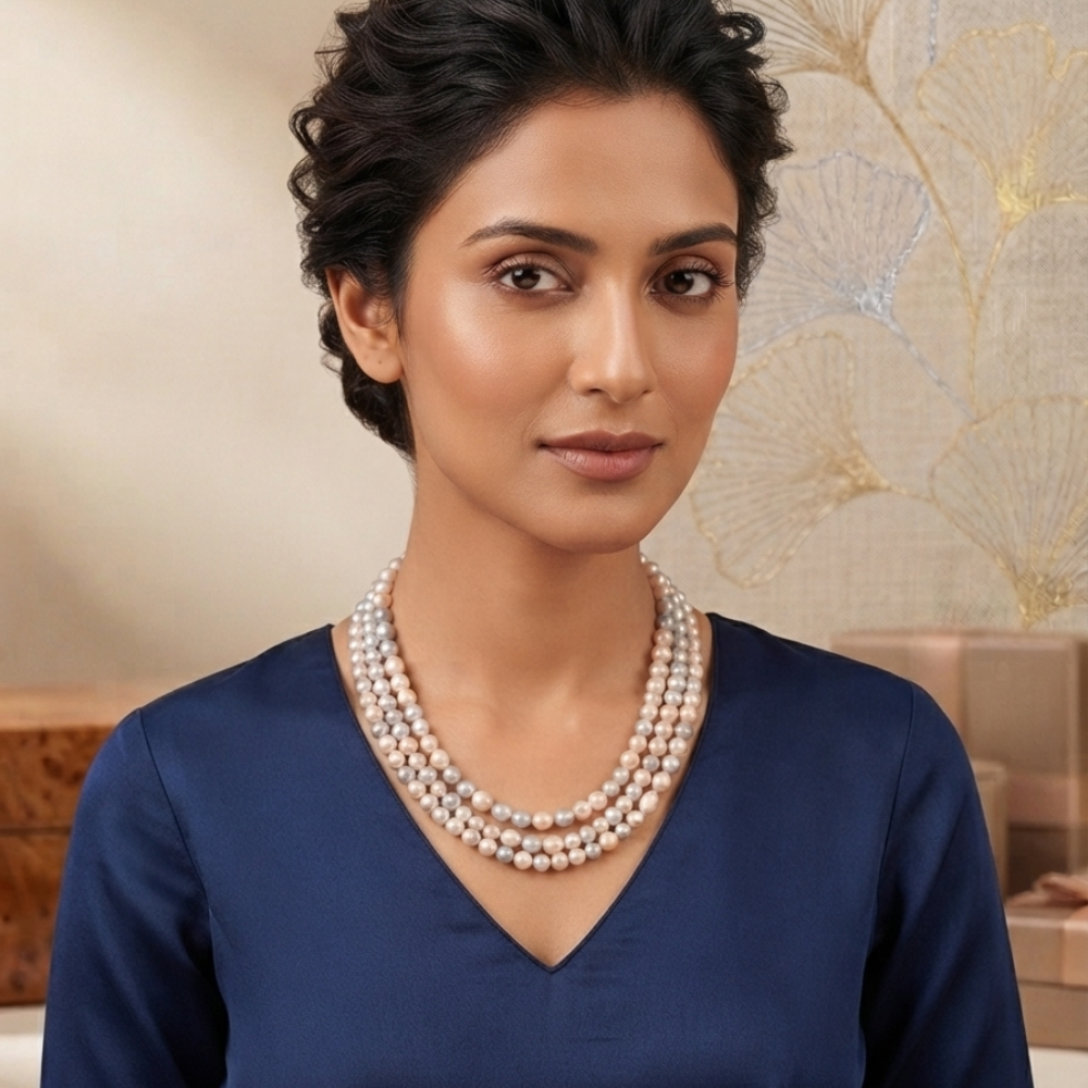 Timeless Mixed Pearl necklace