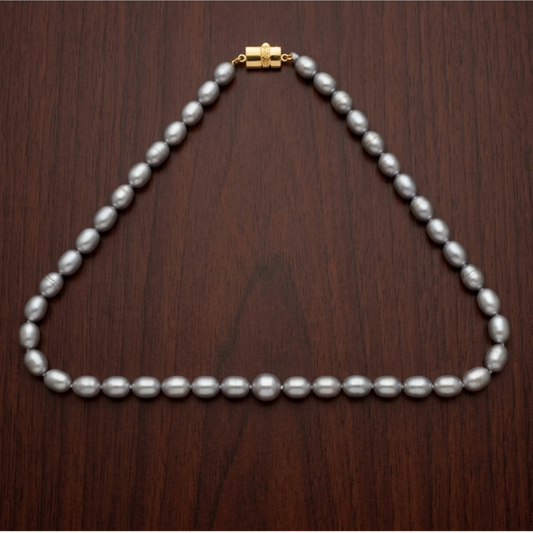 Grey Pearl Necklace