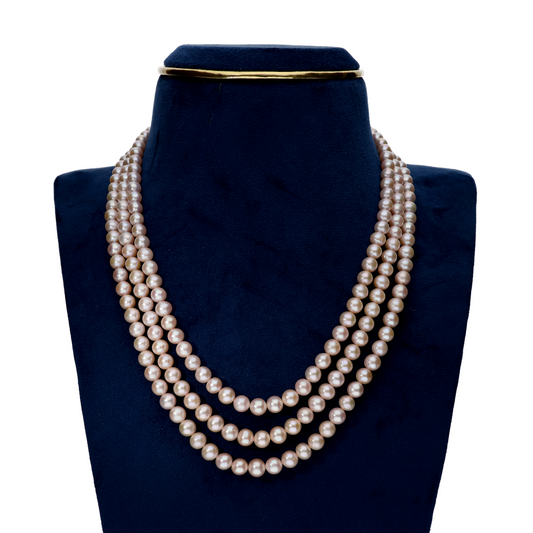 Beautiful Pink Pearl Fresh Water Necklace
