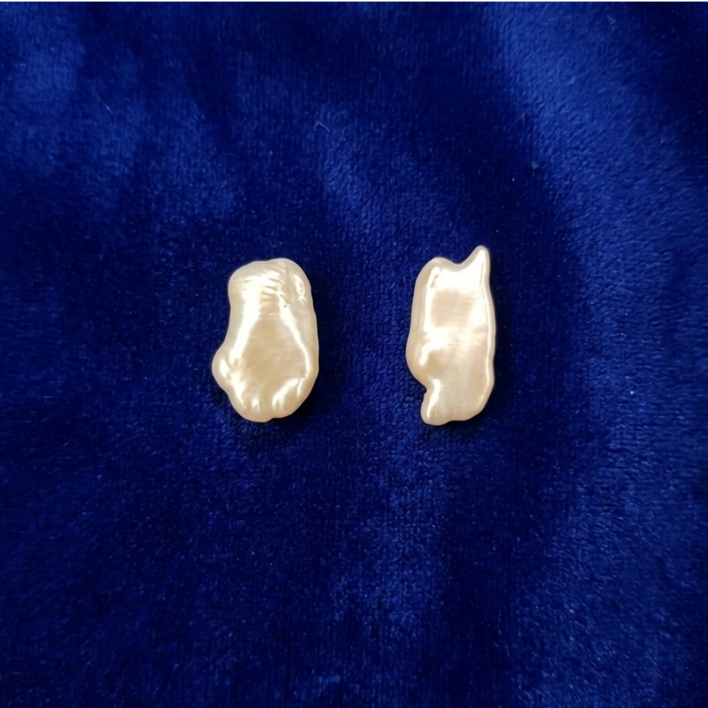 Baroque Pearl Studs