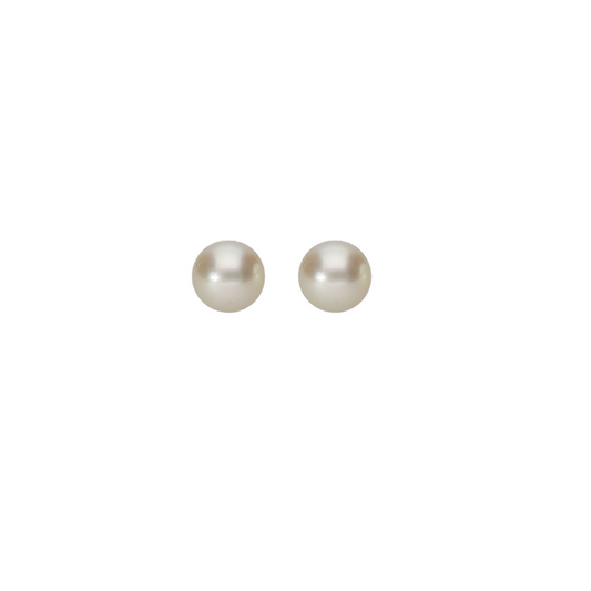 Creme South-Sea Studs
