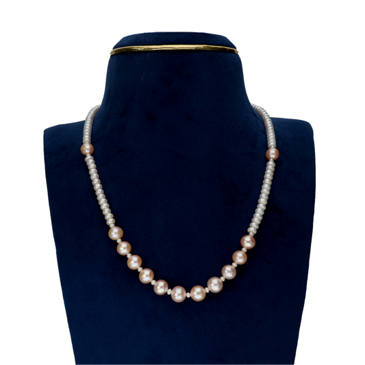 Pretty Multi -Coloured Pearl Necklace