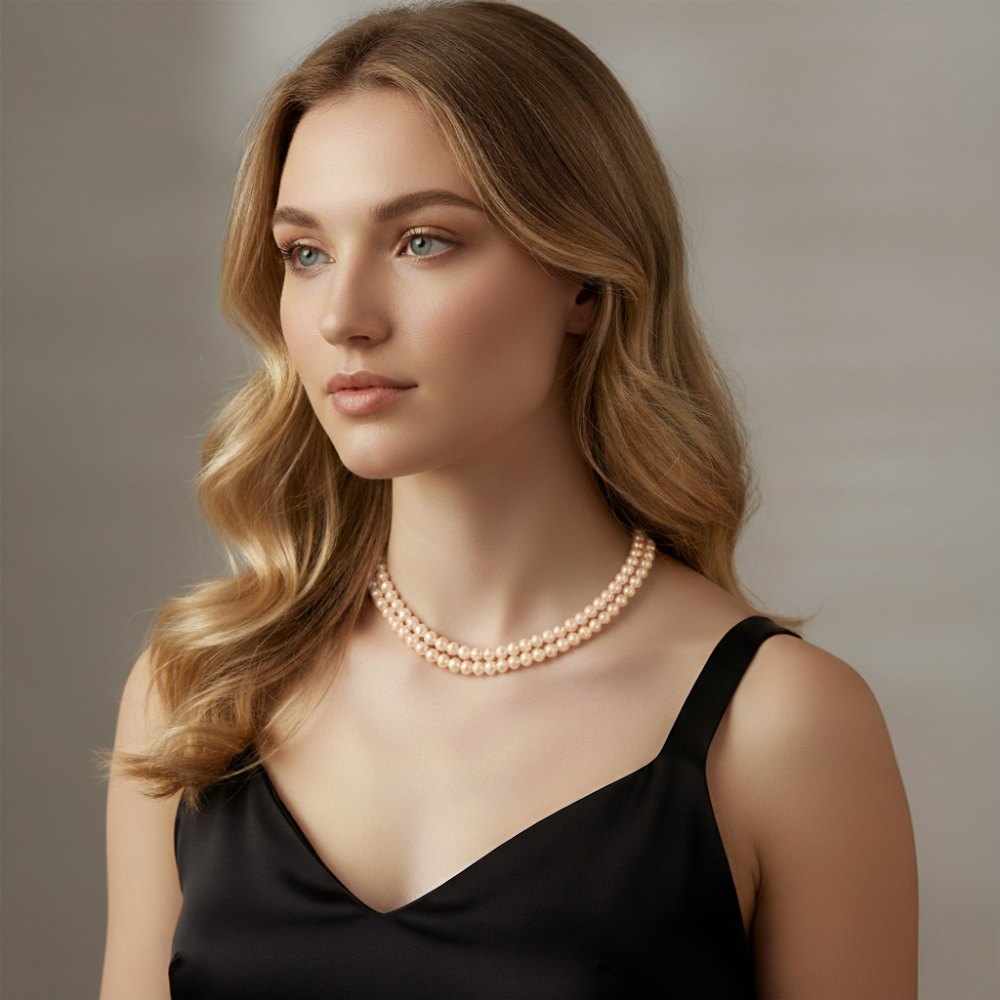 Multi -Coloured Good Looking Pearl Necklace