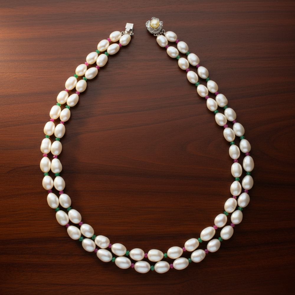Mangatrai Hyderabadi Pearls Necklace Online