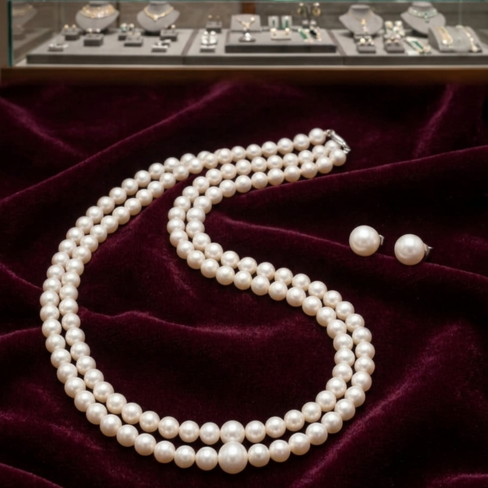 White Pearls Set