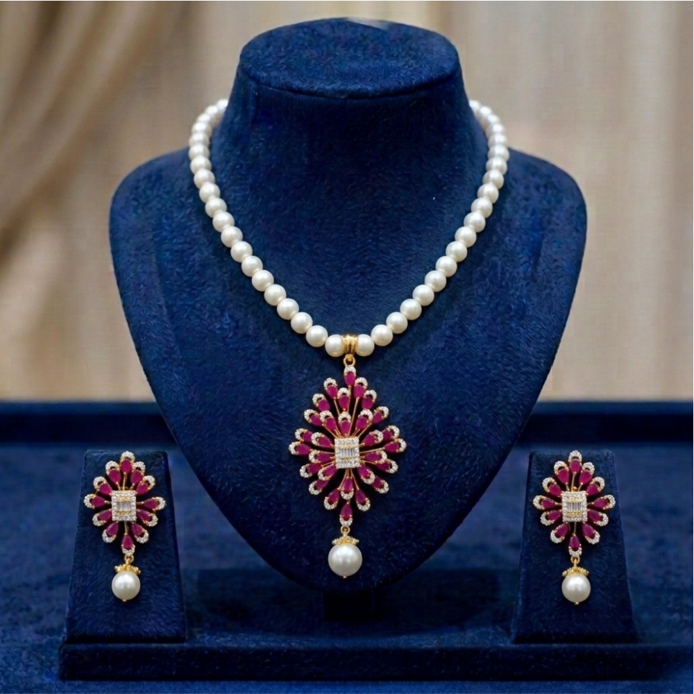 Hyderabadi Pearl Lockets set