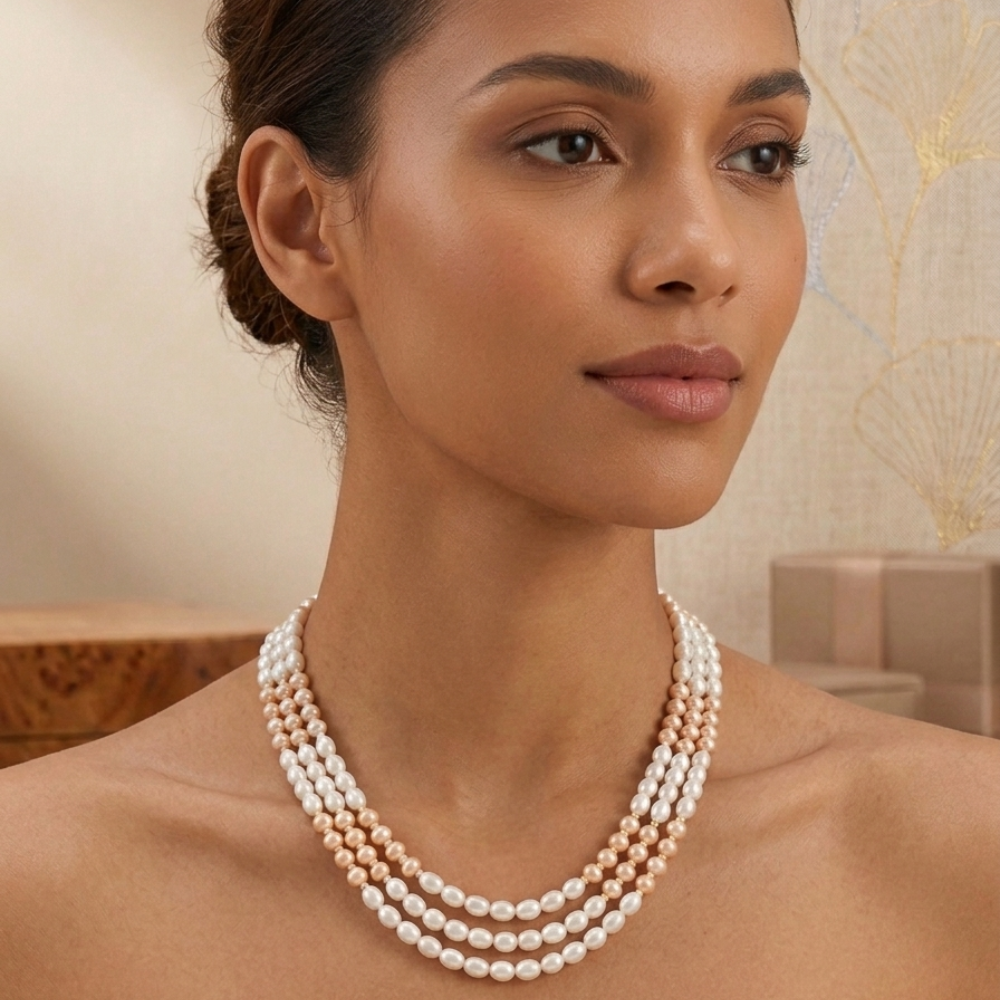 Mixed Freshwater Pearl Necklace