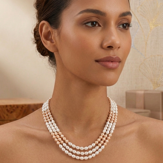Mixed Freshwater Pearl Necklace