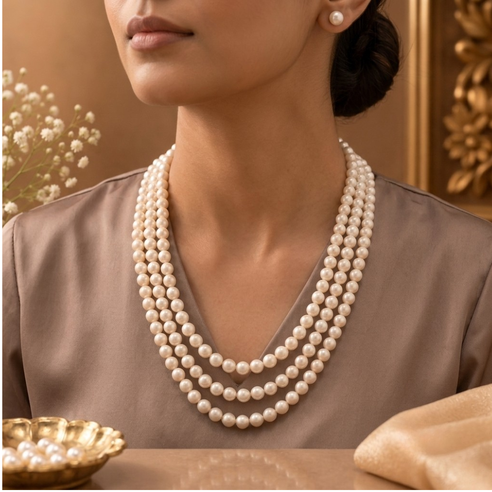 Classic Pearl Mala