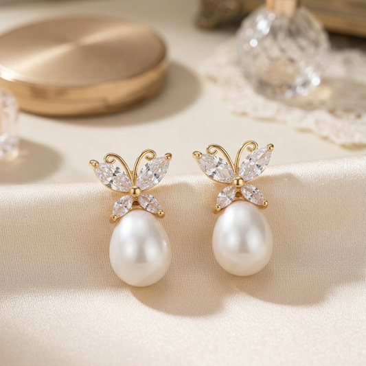 Butterfly Pearl Tops