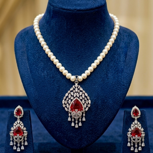 Timeless Pearls & Amethyst Luxury Set