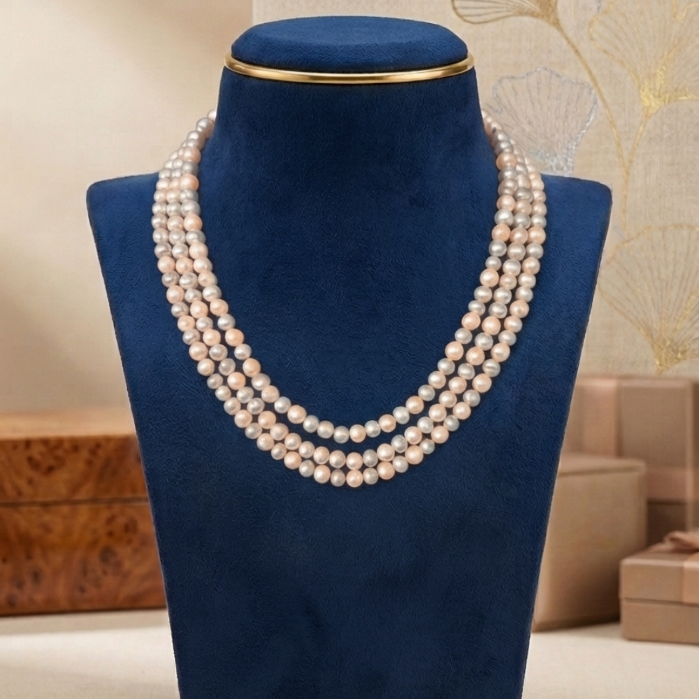 Timeless Mixed Pearl necklace