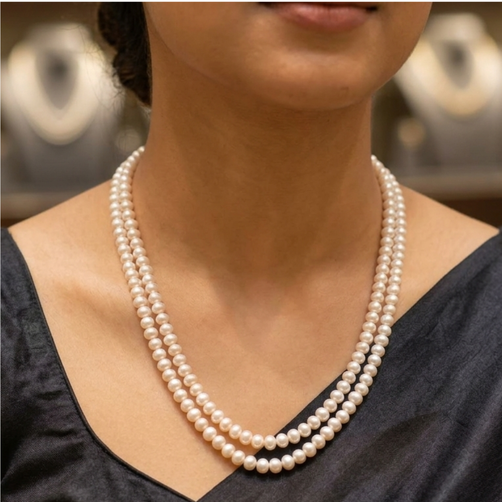 Mangatrai Pearls Pearl Necklace