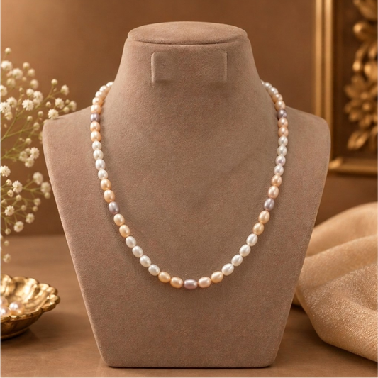 Layered Pearl Necklace