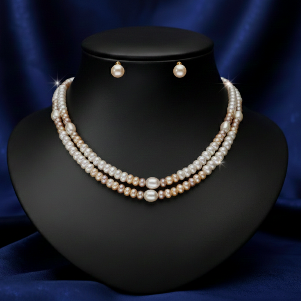 Freshwater Luster Pearl Set