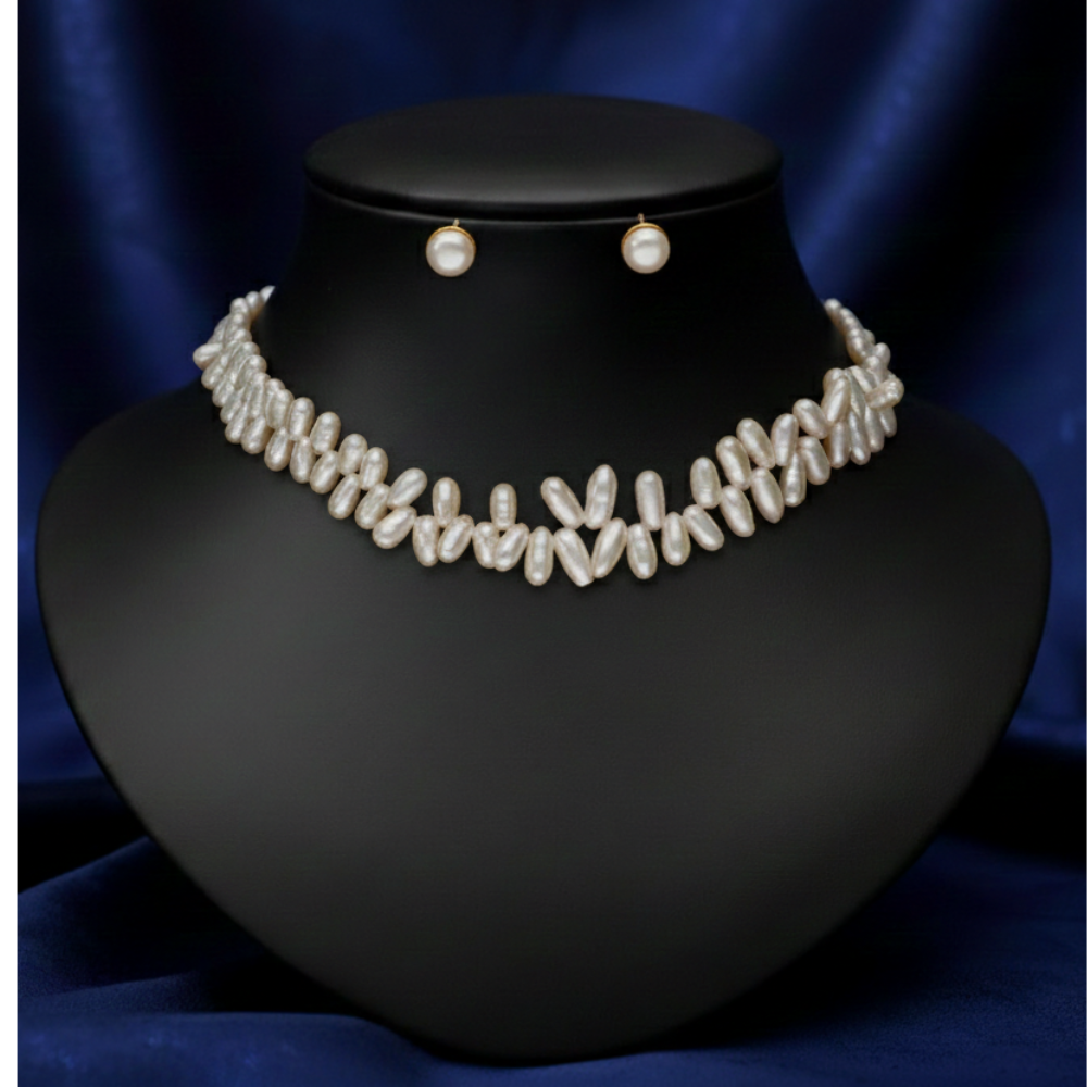 Freshwater Rice Pearl Set