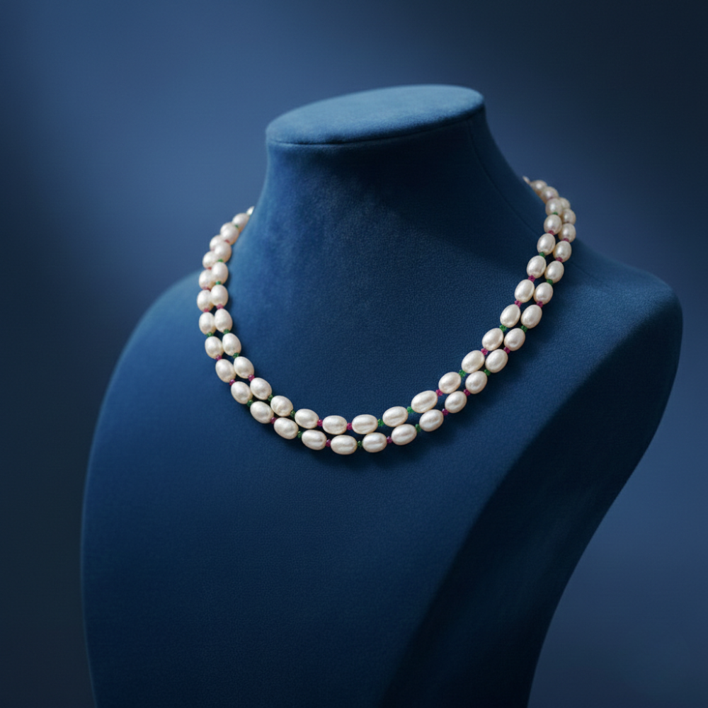 Mangatrai Hyderabadi Pearls Necklace Online