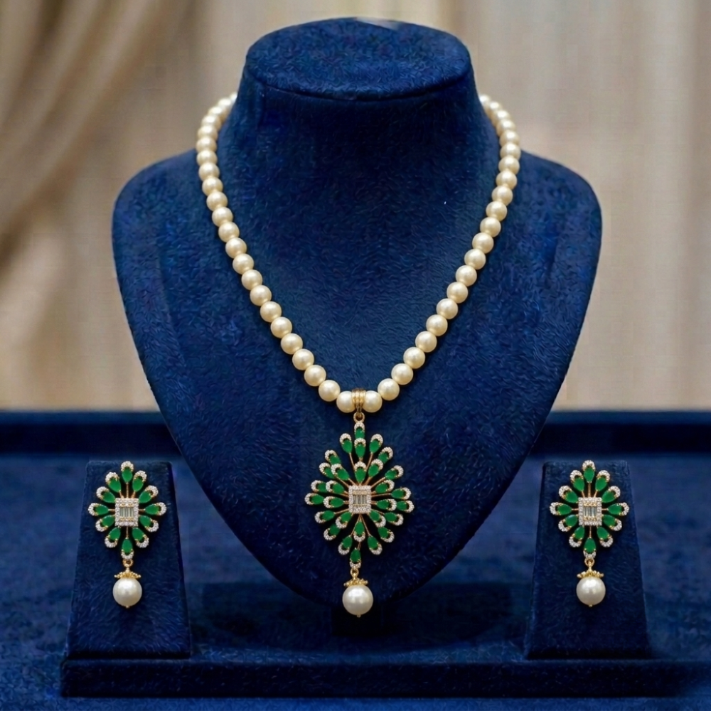 Hyderabadi Pearl Lockets set