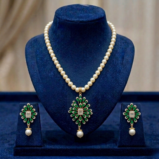 Hyderabadi Pearl Lockets set