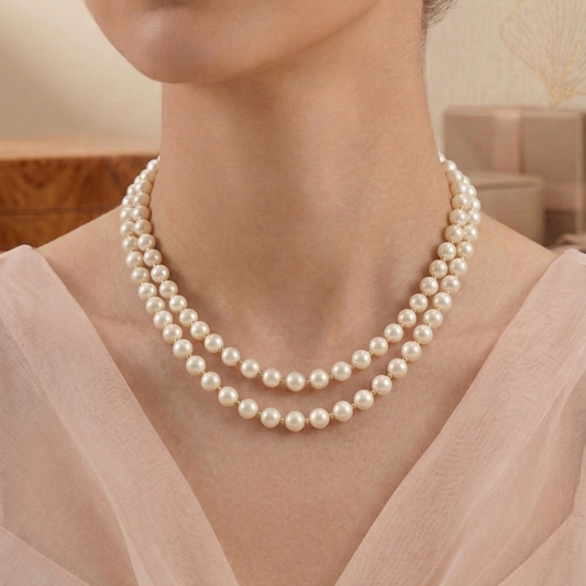 Premium Pearl Gift ..Baroque Pearl Necklace